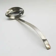 ladle by Porter Blanchard, c. 1930, hand-hammered sterling silver, sold Oct 2006
