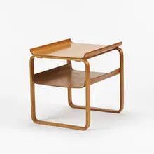 table, model #915 by Alvar Aalto, 1932, birch, sold Oct 2006