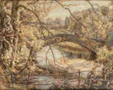 Percy Hague Jowett, 'Rothay Bridge, Ambleside', oil on canvas
