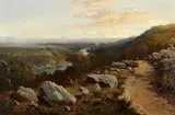 Edmund John Niemann, View near Kirby, Yorkshire, oil on canvas