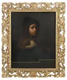 Rodolfo Paoletti, Portrait of a violinist, oil on canvas