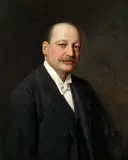 Lazar Krestin, Portrait of a gentleman, thought to be Baron Paul Schey-Koromla, oil on canvas