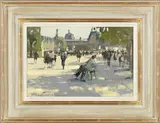 Paul Rafferty, 'In the Shade, Tuileries Gardens', oil on board