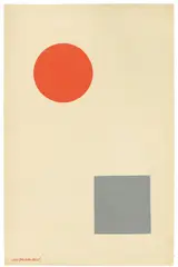 Peter Röhl, Ohne Titel, 1923, Gouache auf Papier