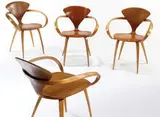 Norman Cherner, Group of 4 Cherner chairs (4)