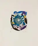 Sam Francis, Untitled, 1986, Aquatint in 13 colors