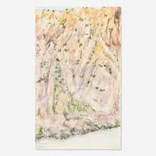 Jack Tworkov, Canyon in Colorado, watercolor on paper