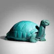 Tortoise (for the Rainey Gates, Bronx Zoo) by Paul Manship, patinated bronze, sold Jun 2020