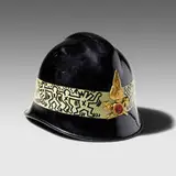 Keith Haring, Untitled (City of Milano fireman's helmet), 1984, marker on helmet