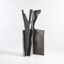 untitled by Ernest Trova, c. 1970, welded steel, sold Mar 2006