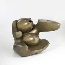 untitled by Bernard Meadows, 1967, cast and polished bronze, sold Mar 2006