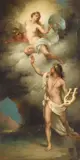 Émile-Louis Foubert, Diana and Aceton; and Venus and Mercury appearing to Apollo (a pair), both oil on canvas laid down on panel