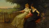 Edward Percy Moran, An evening on the balcony