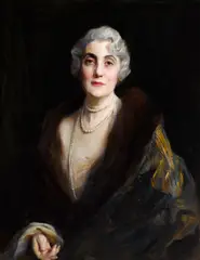 Philip de László, A portrait of Mrs Abraham Koshland, née Estelle Wangenheim, 1928, oil on canvas
