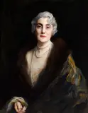 Philip de László, A portrait of Mrs Abraham Koshland, née Estelle Wangenheim, 1928, oil on canvas