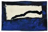 KS-2 by Emil Schumacher, 1968, Mischtechnik und Sisalcollage auf Photopapier, sold May 2011