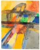 Maurice Estève, Aquarell Nr. 1225 A