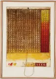 Joe Tilson, Seed Mantra (From Mantra Series), 1978, Etching, aquatint and collage