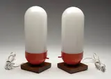 Bill Curry, Pair of Tranquil lamps (2), 1966, Design Line Incorporated