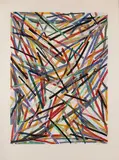 Charles Arnoldi, Untitled, 1983, Color lithograph
