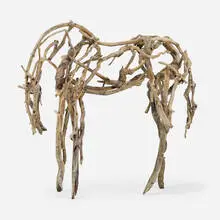 Deborah Butterfield, Isabel, 2002, cast bronze with patina