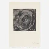 Jasper Johns, Target from the For Meyer Schapiro portfolio, 1973, screenprint in colors
