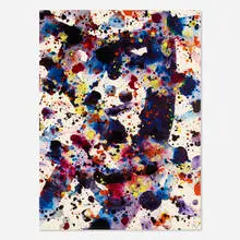 Sam Francis, Untitled, 1973, gouache and/or watercolor on paper
