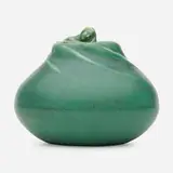Anna Marie Valentien for Rookwood Pottery, Modeled Mat Z-line inkwell