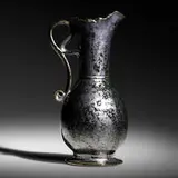 George E. Ohr, pitcher, 1897-1900, glazed earthenware
