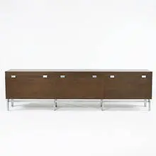 Jørgen Kastholm, credenza, c. 1968, wenge, stainless steel