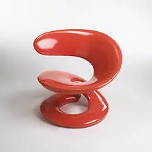 Louis Durot, La Spiral, 1992, enamel coated plastic