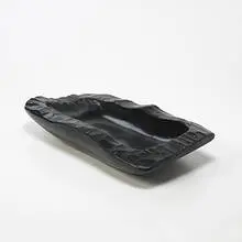 massive tray by Alexandre Noll, 1960, ebony, sold Mar 2006