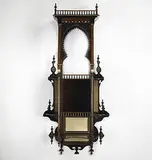 Carlo Bugatti, hanging wall shelf