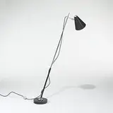 Arredoluce, adjustable lamp, c. 1956, enameled metal, chrome-plated steel