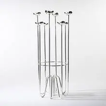 candelabrum by Lino Sabattini, c. 1965, silver-plated brass, sold Mar 2006