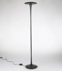 Helice floor lamp by Marc Newson, 1993, enameled aluminum, glass, sold Mar 2006