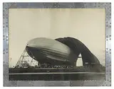 untitled (Zeppelin) by Margaret Bourke-White, 1931, gelatin silver print, aluminum, sold Mar 2006