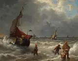 Andreas Achenbach, The fishermen's return