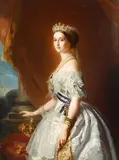 Continental School, A portrait thought to be of Madame Crozat, oil on canvas