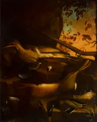 Jan Fyt, A still life of game, oil on canvas
