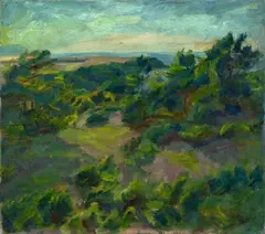 Waldemar Rösler, Ostpreußische Küste, Öl auf Leinwand