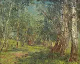 Christian Rohlfs, Birkenallee in Weimar
