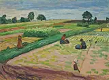 Otto Modersohn, Gärten bei Fischerhude
