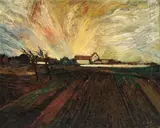 Josef Scharl, Italienische Landschaft