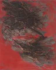 Hann Trier, Spiegelung II, 1962, Öl auf Leinwand