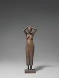 Gerhard Marcks, Elaine halbbekleidet, 1978, Bronze mit brauner Patina