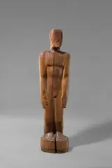 Otto Baum, Der Einsame (Männliche Figur), 1934, Holz