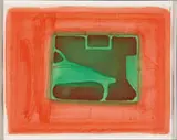 A Furnished Room by Howard Hodgkin, 1977, Soft ground Etching with color aquatint, sold Jun 2009