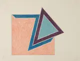 Eccentric Polygons (Effingham) by Frank Stella, 1974, Lithograph and screenprint, sold Dec 2008