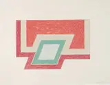 Eccentric Polygons (Moultonboro) by Frank Stella, 1974, Lithograph and screenprint, sold Dec 2008